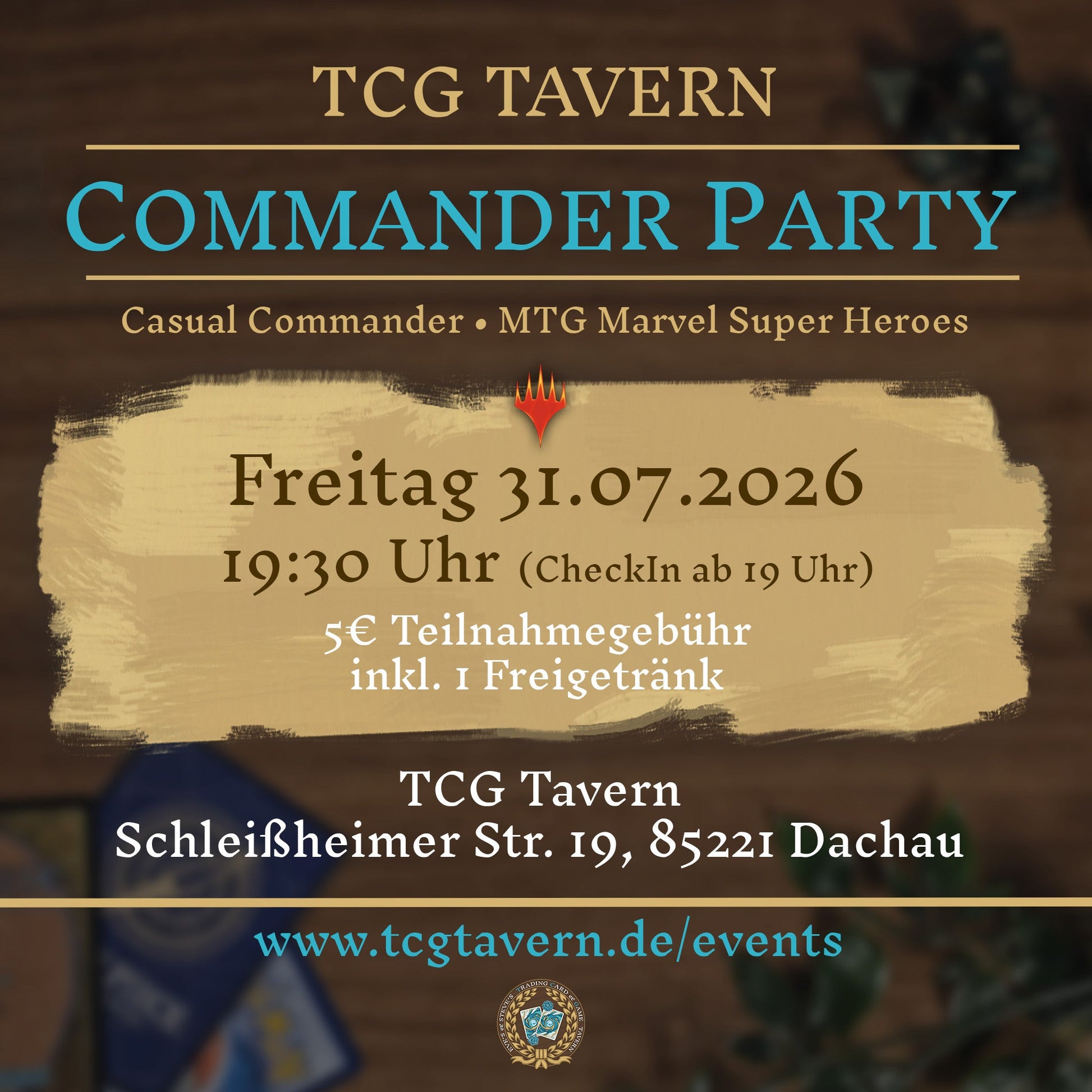 MTG Marvel Commander Party 2026-07-31