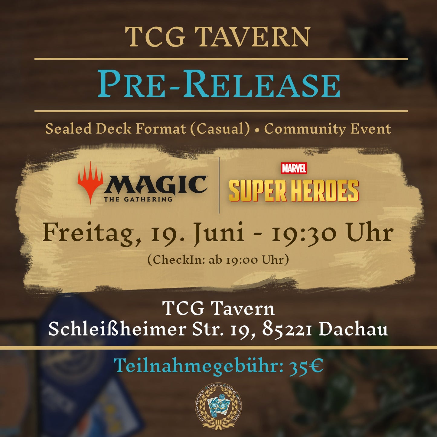 TCG Tavern Dachau MTG Marvel Super Heroes Pre-Release 19.06.2026