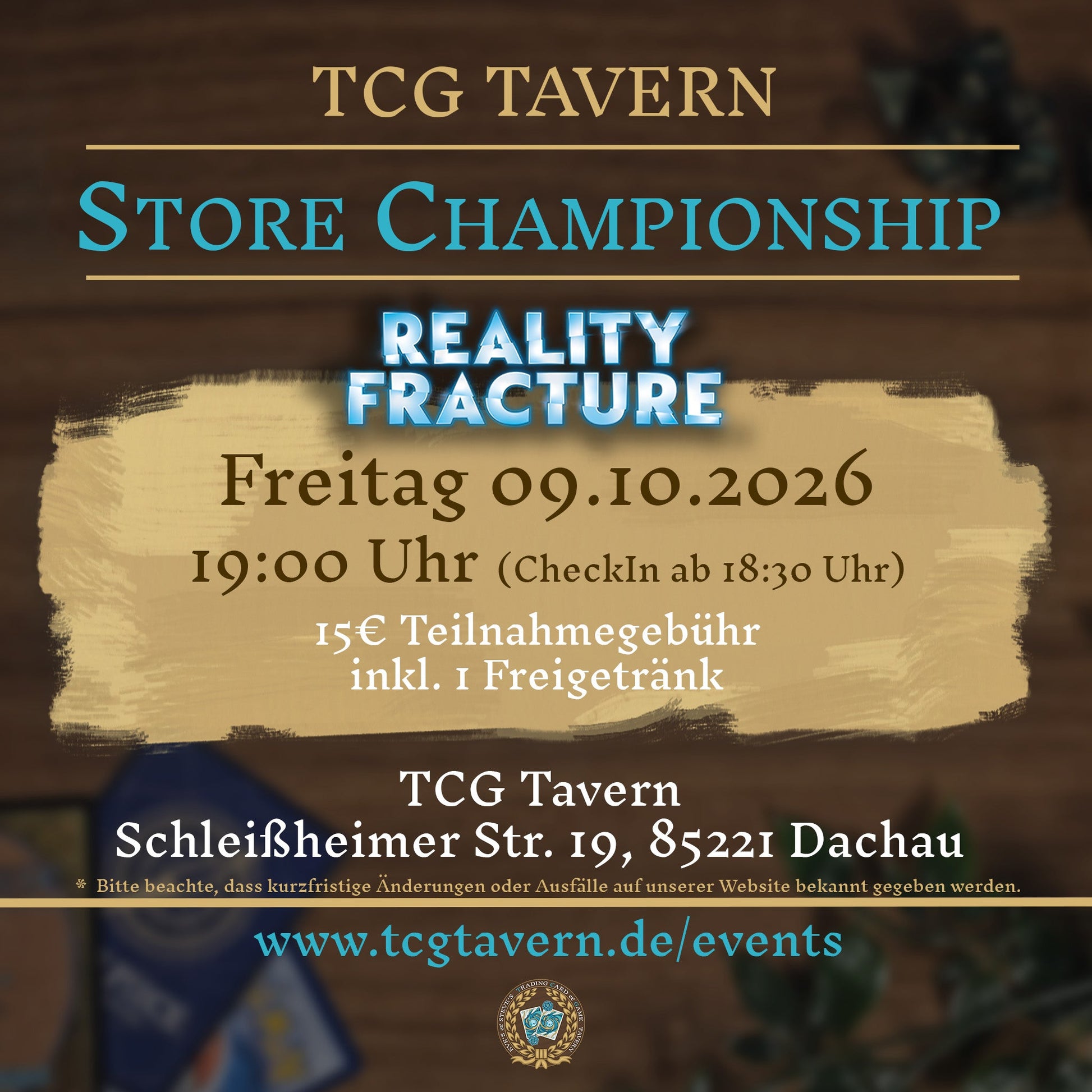 TCG Tavern Dachau Reality Fracture - Store Championship 09.10.2026