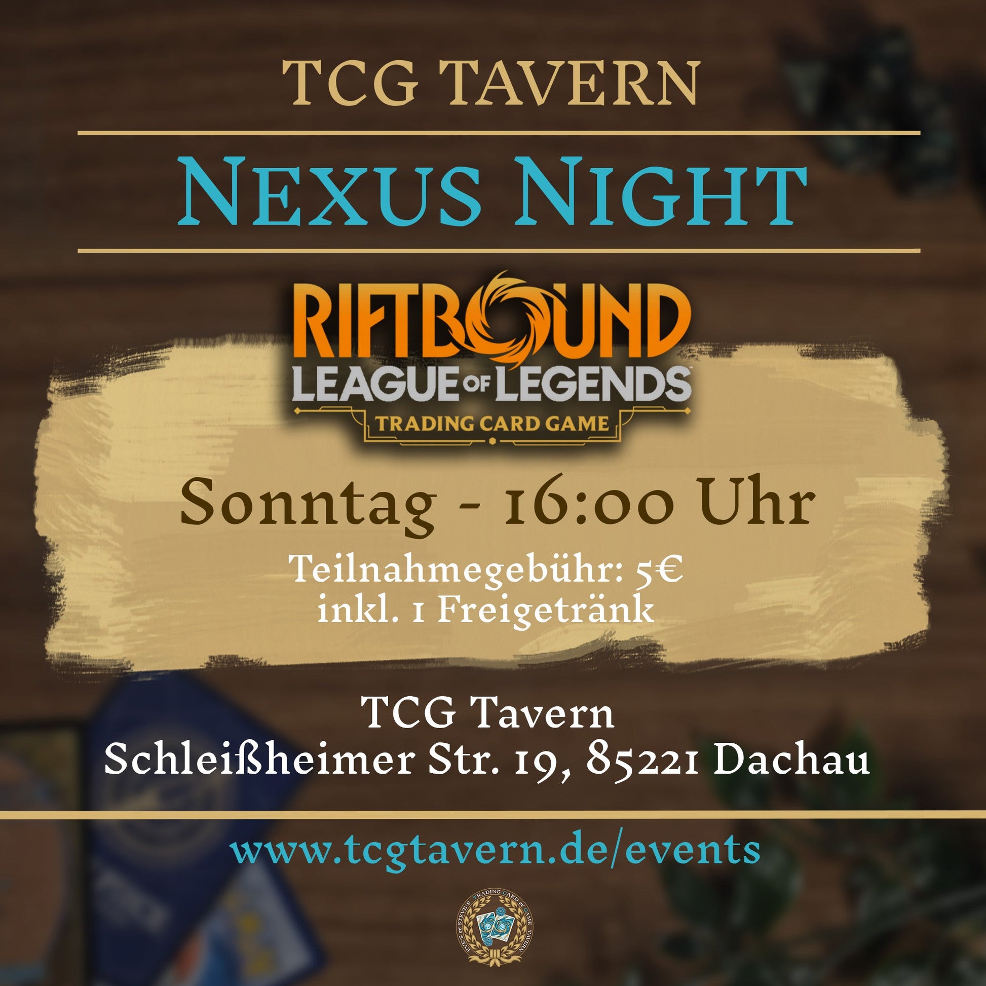 TCG Tavern Dachau Riftbound TCG Weekly Nexus Night