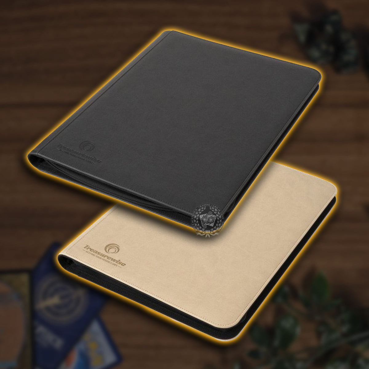 Treasure Wise - 9-Pocket Toploader Zippered Binder für 216 Karten
