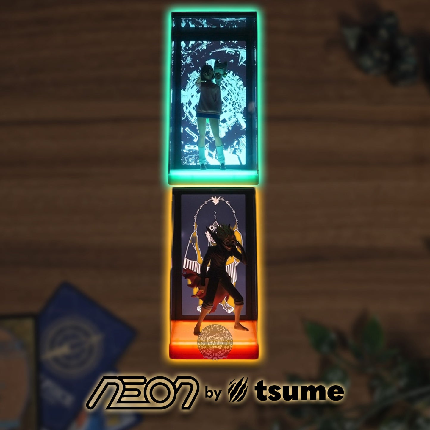 NEON by Tsume Art DanDaDan Okarun & Moma Stacked Glow in the Dark