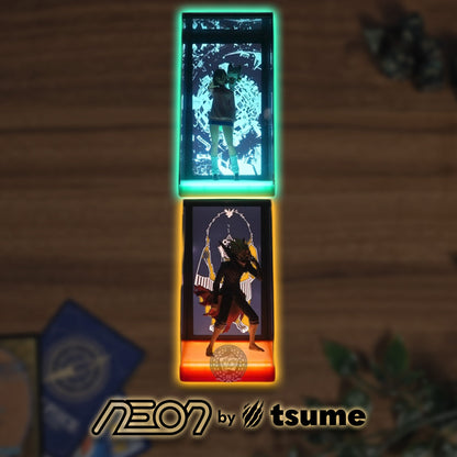 NEON by Tsume Art DanDaDan Okarun & Moma Stacked Glow in the Dark