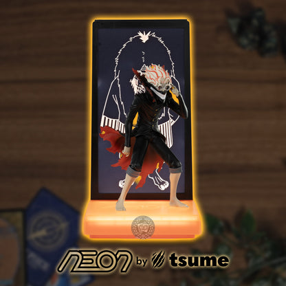 NEON by Tsume Art DanDaDan Okarun Figur mit LED Beleuchtung
