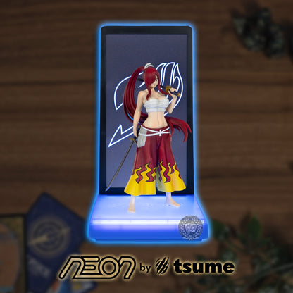 NEON by Tsume Art Fairy Tail Erza Scarlet Figur mit LED Beleuchtung