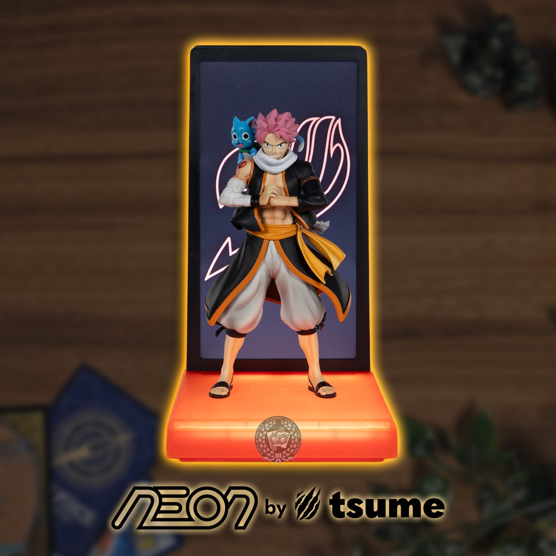 NEON by Tsume Art Fairy Tail Natsu Dragneel Figur mit LED Beleuchtung