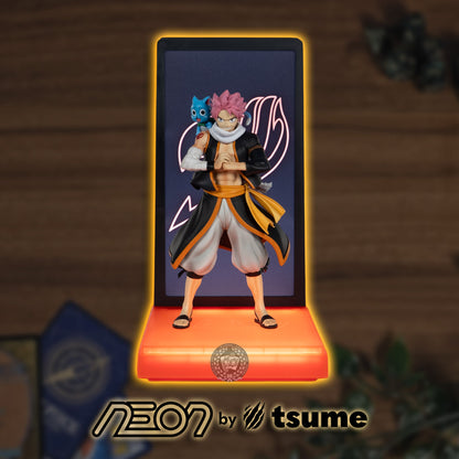 NEON by Tsume Art Fairy Tail Natsu Dragneel Figur mit LED Beleuchtung