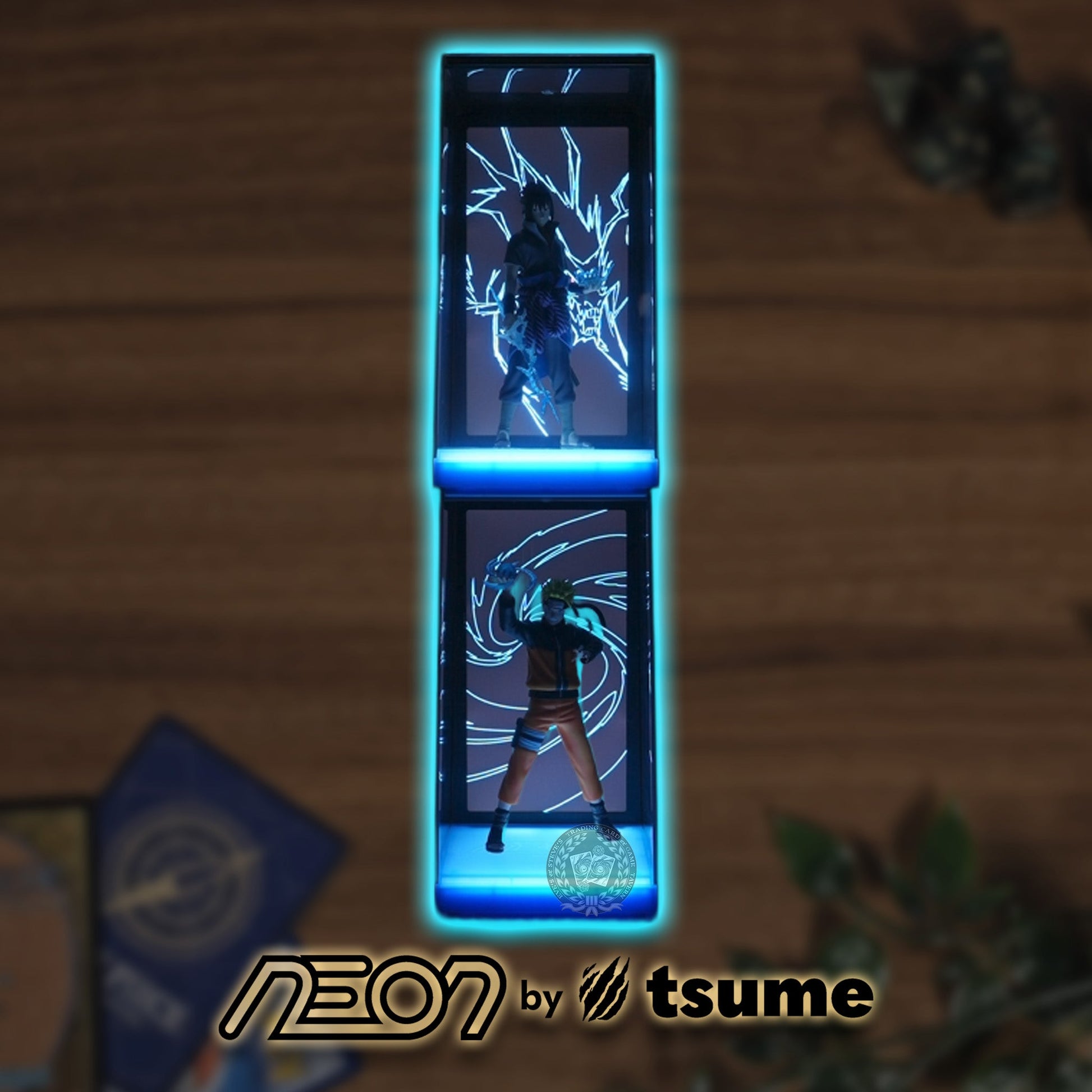 NEON by Tsume Art Naruto Uzumaki & Sasuke Uchiha Stacked Glow in the Dark