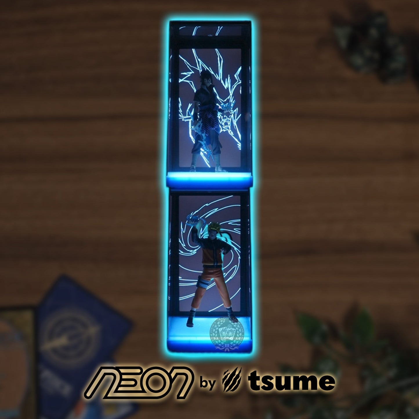 NEON by Tsume Art Naruto Uzumaki & Sasuke Uchiha Stacked Glow in the Dark