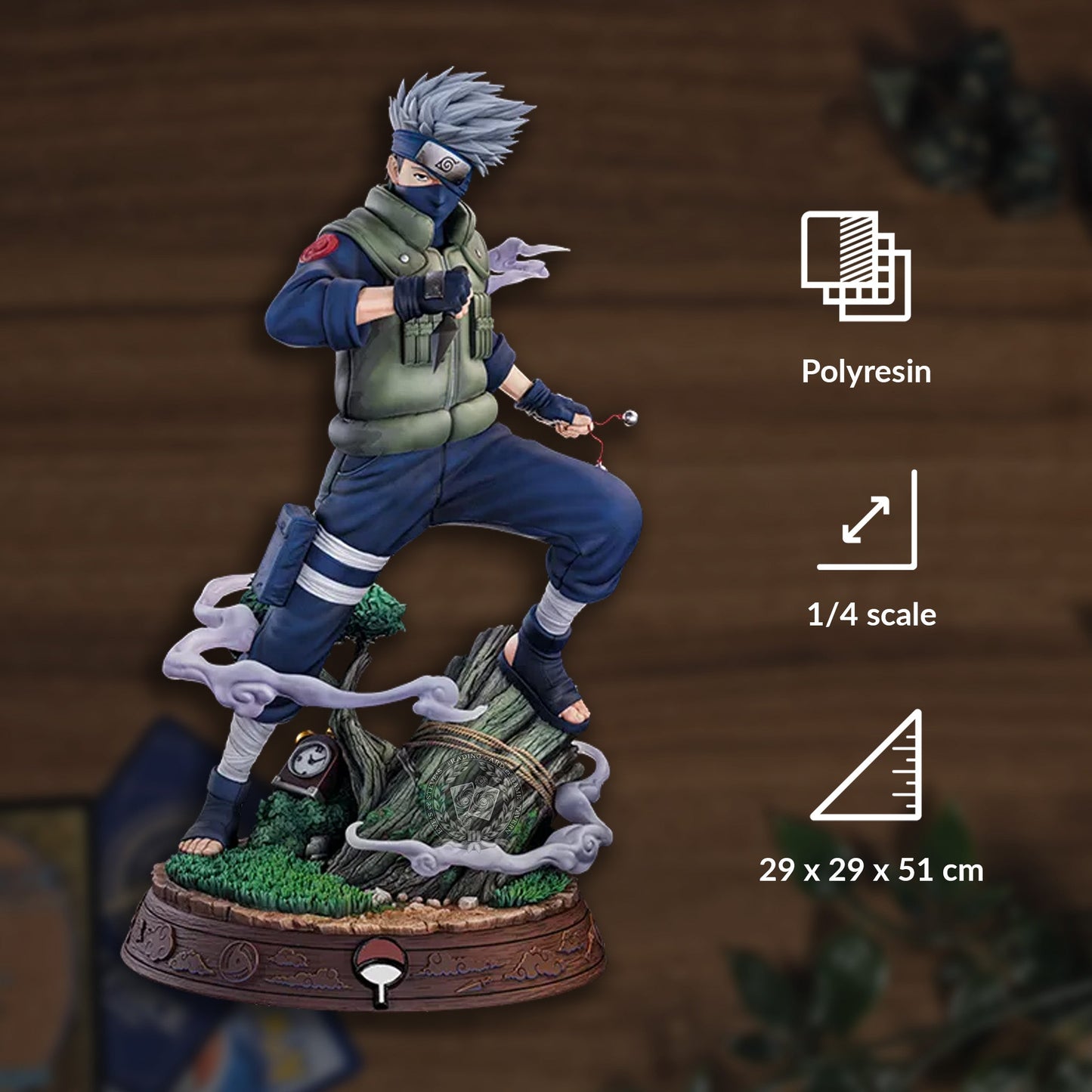 Kakashi Naruto Premium Resin Statue Tsume Art BIJUtsu Produktdetails