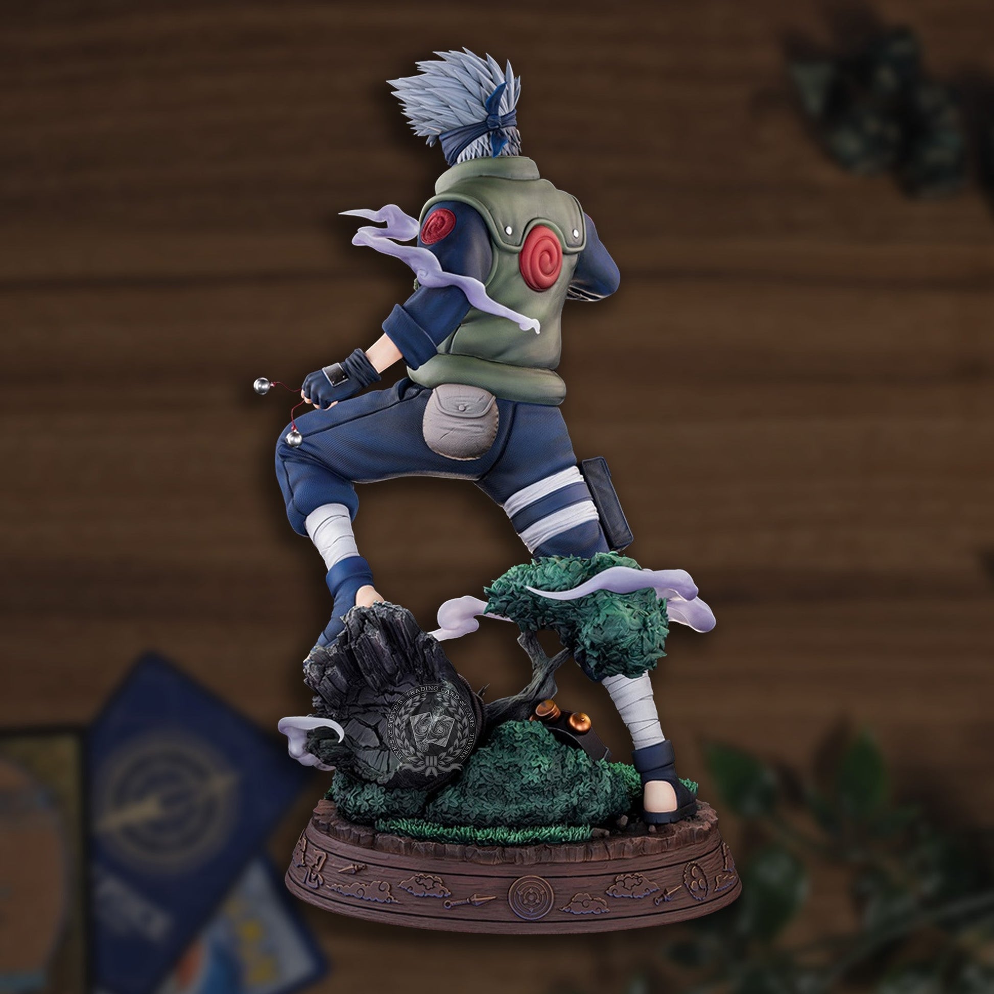 Kakashi Naruto Premium Resin Statue Tsume Art BIJUtsu Rückansicht