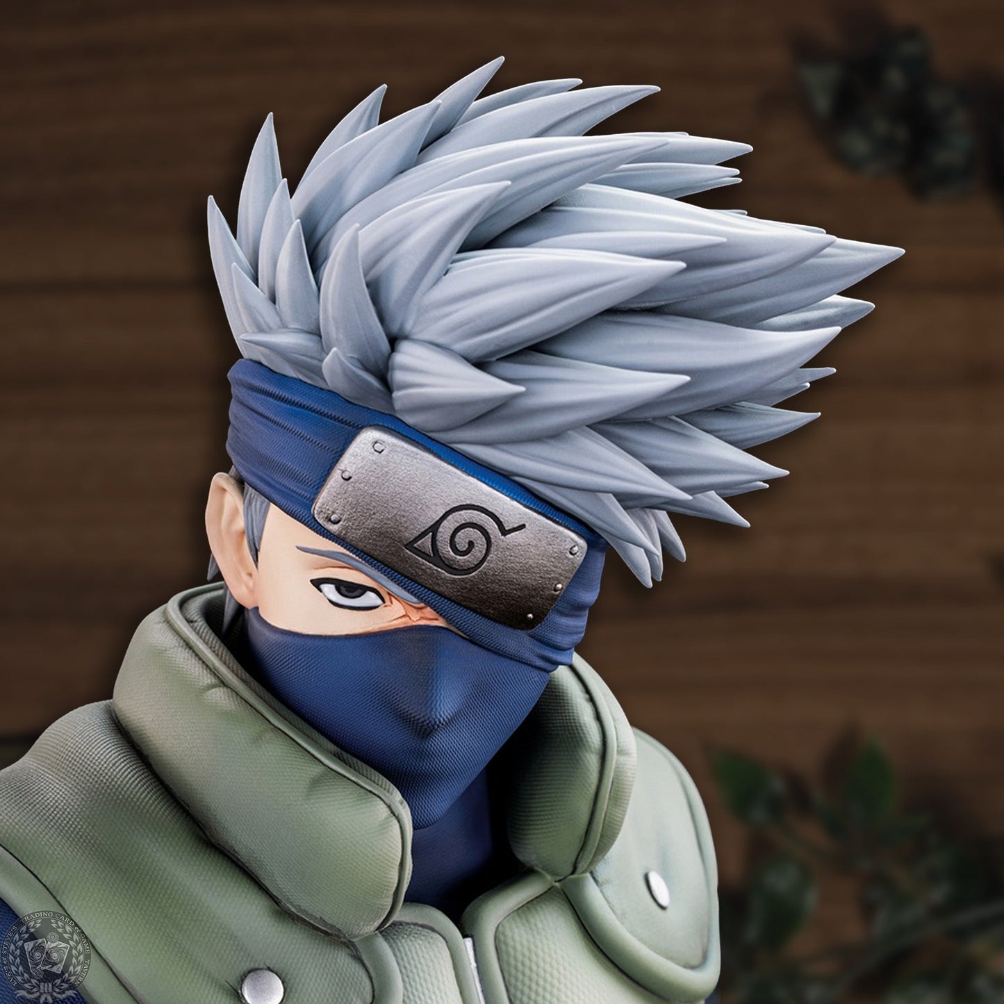 Kakashi Naruto Premium Resin Statue Tsume Art BIJUtsu Detailansicht Gesicht
