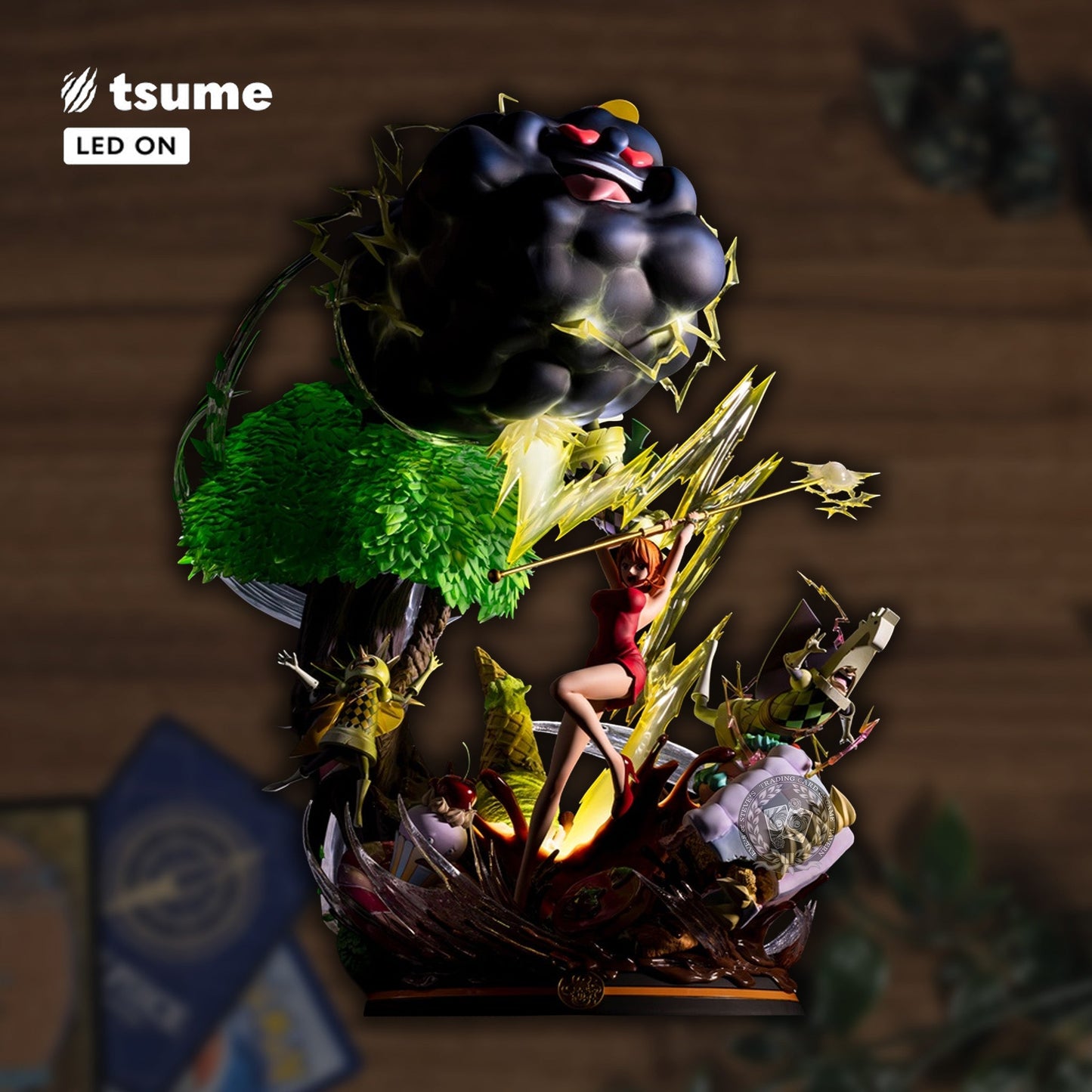 Nami One Piece HQS Dioramax Led Lights On