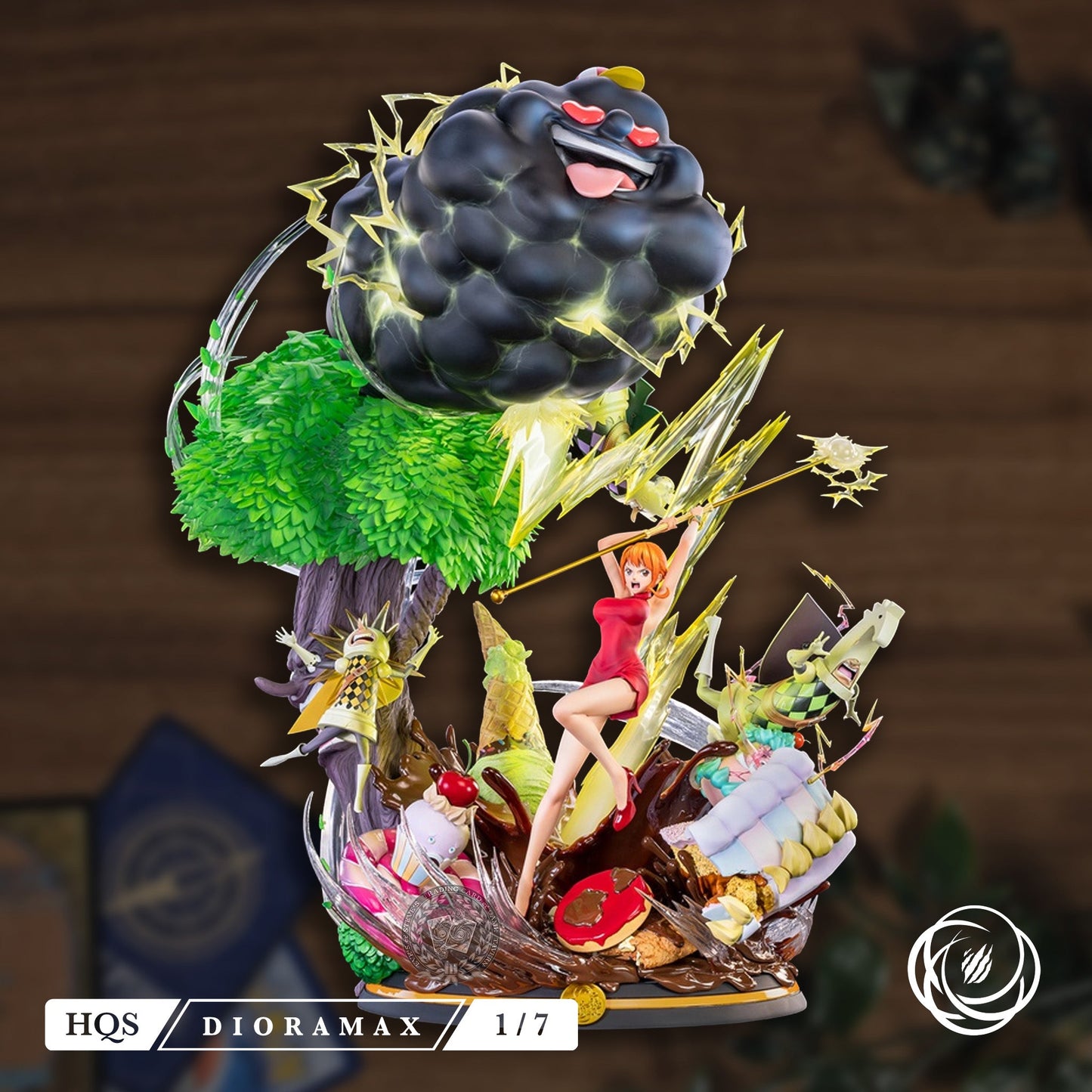 Nami One Piece HQS Dioramax Premium Resin Statue Tsume Art