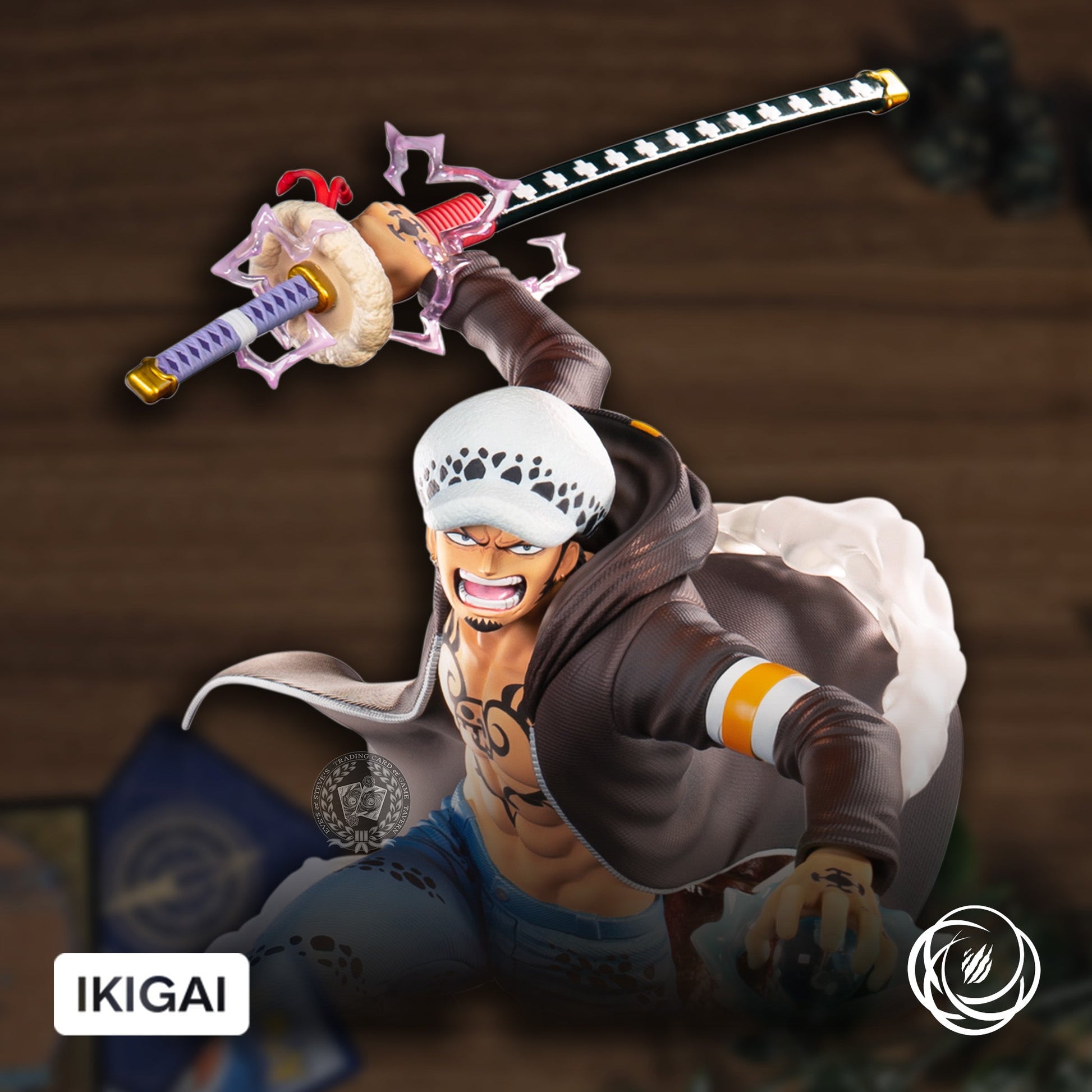 Trafalgar Law One Piece Premium Resin Statue Tsume Art Ikigai