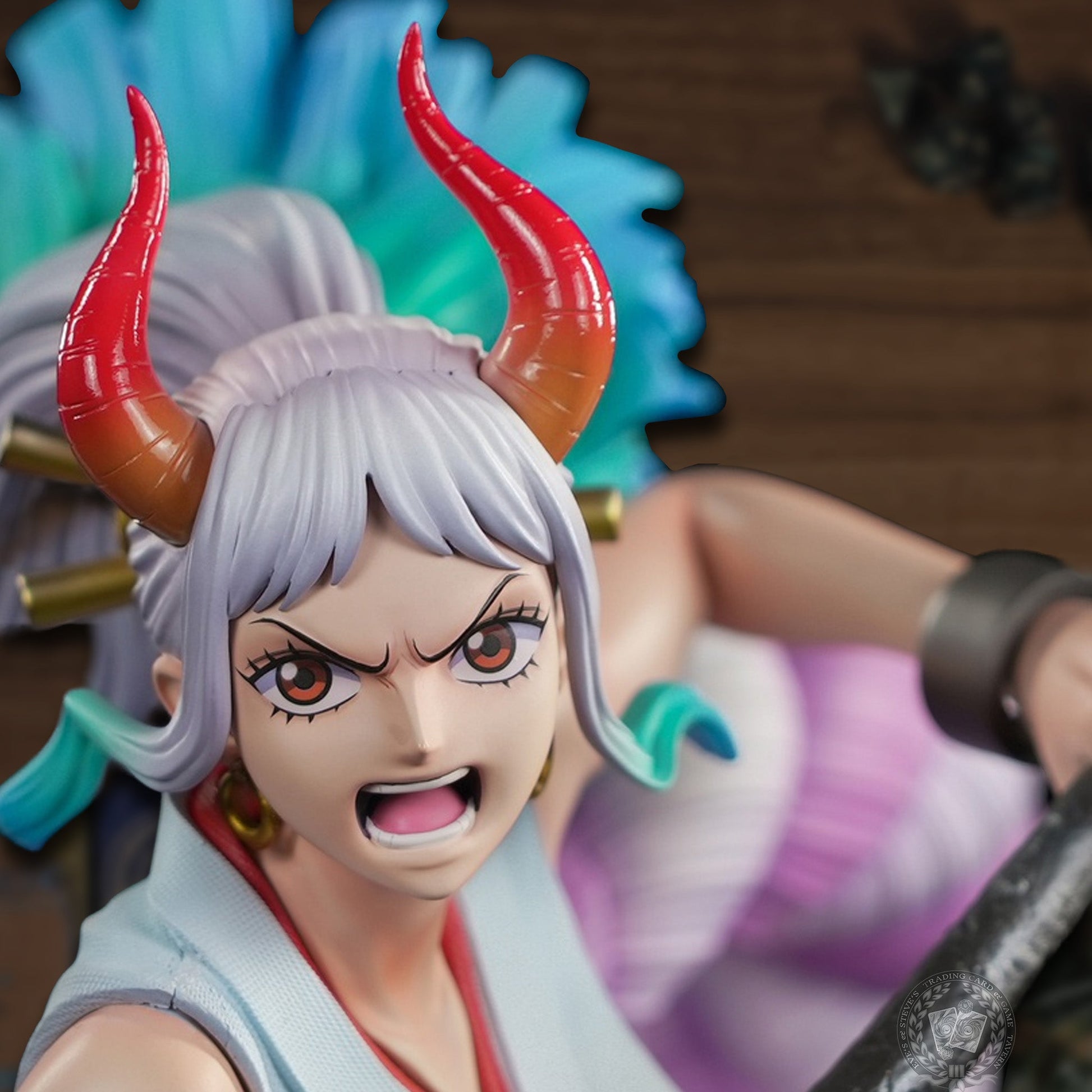 Yamato One Piece Premium Resin Statue Tsume Art Ikigai Face Details