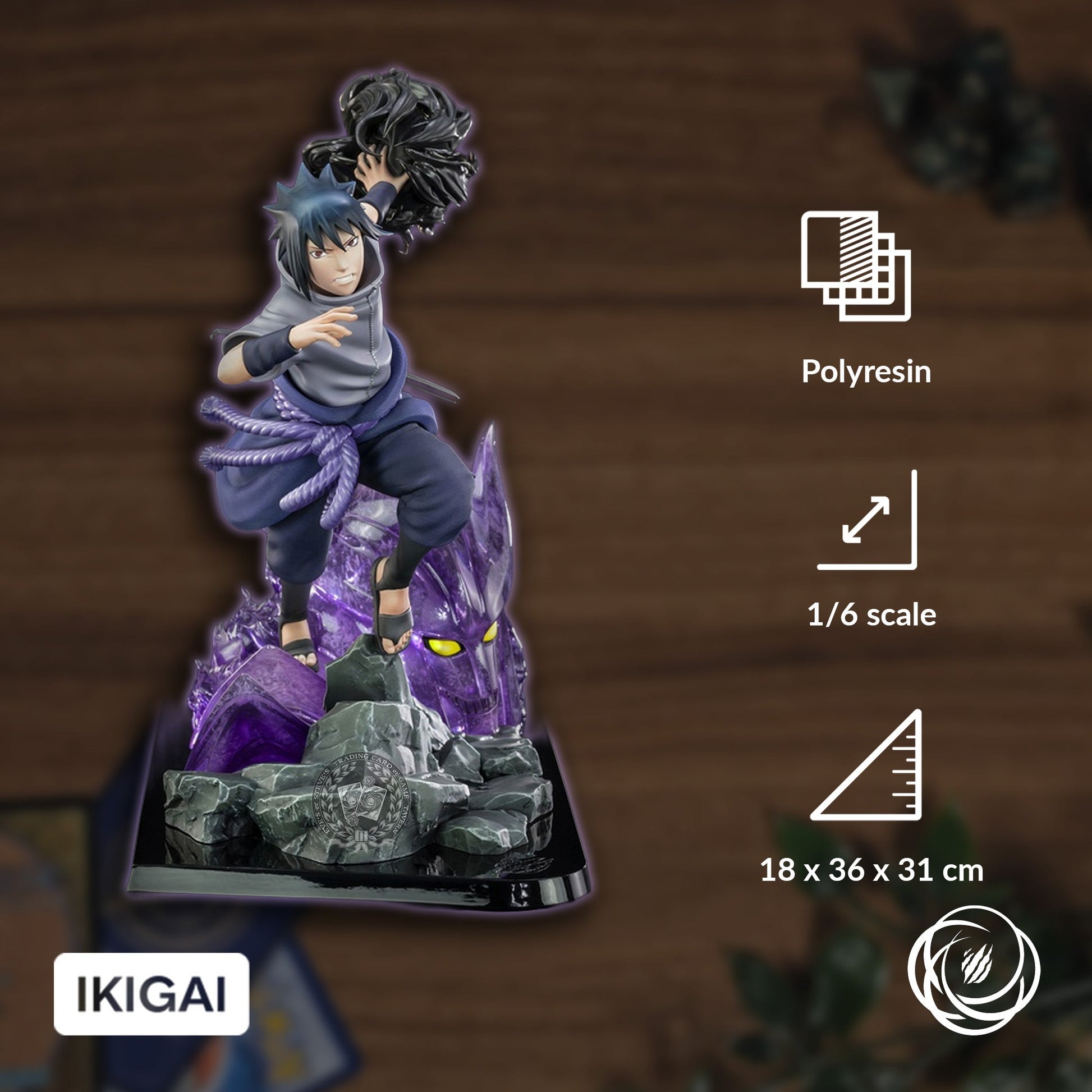 Sasuke Fourth Great Ninja War Premium Resin Statue Produktdetails