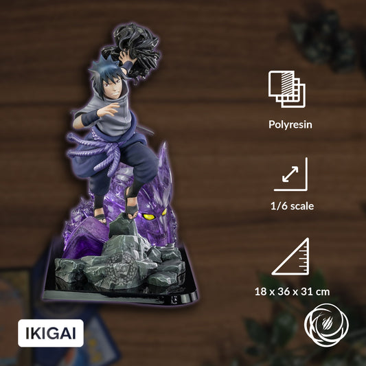 Sasuke Fourth Great Ninja War Premium Resin Statue Produktdetails