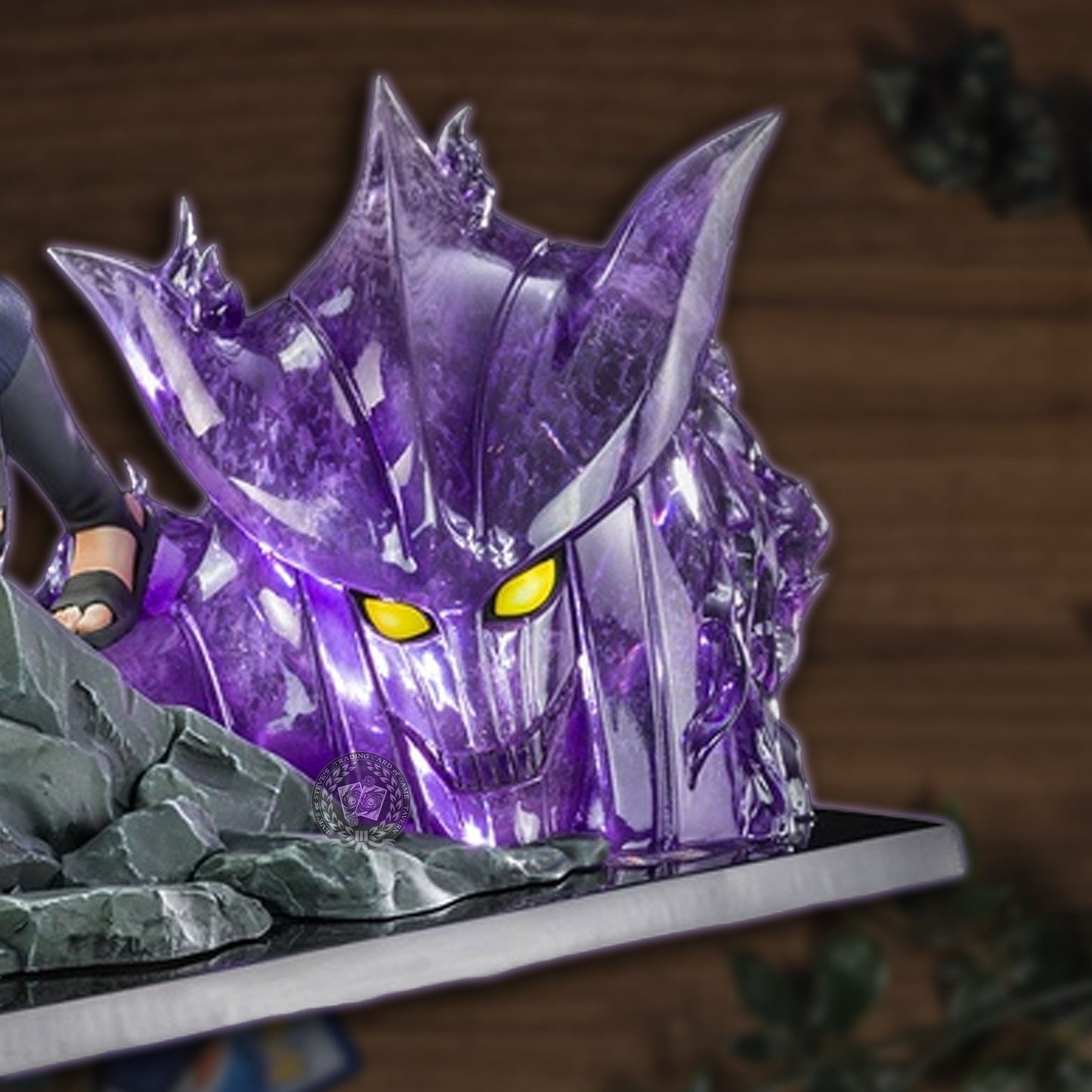Sasuke Fourth Great Ninja War Premium Resin Statue Susanoo Details
