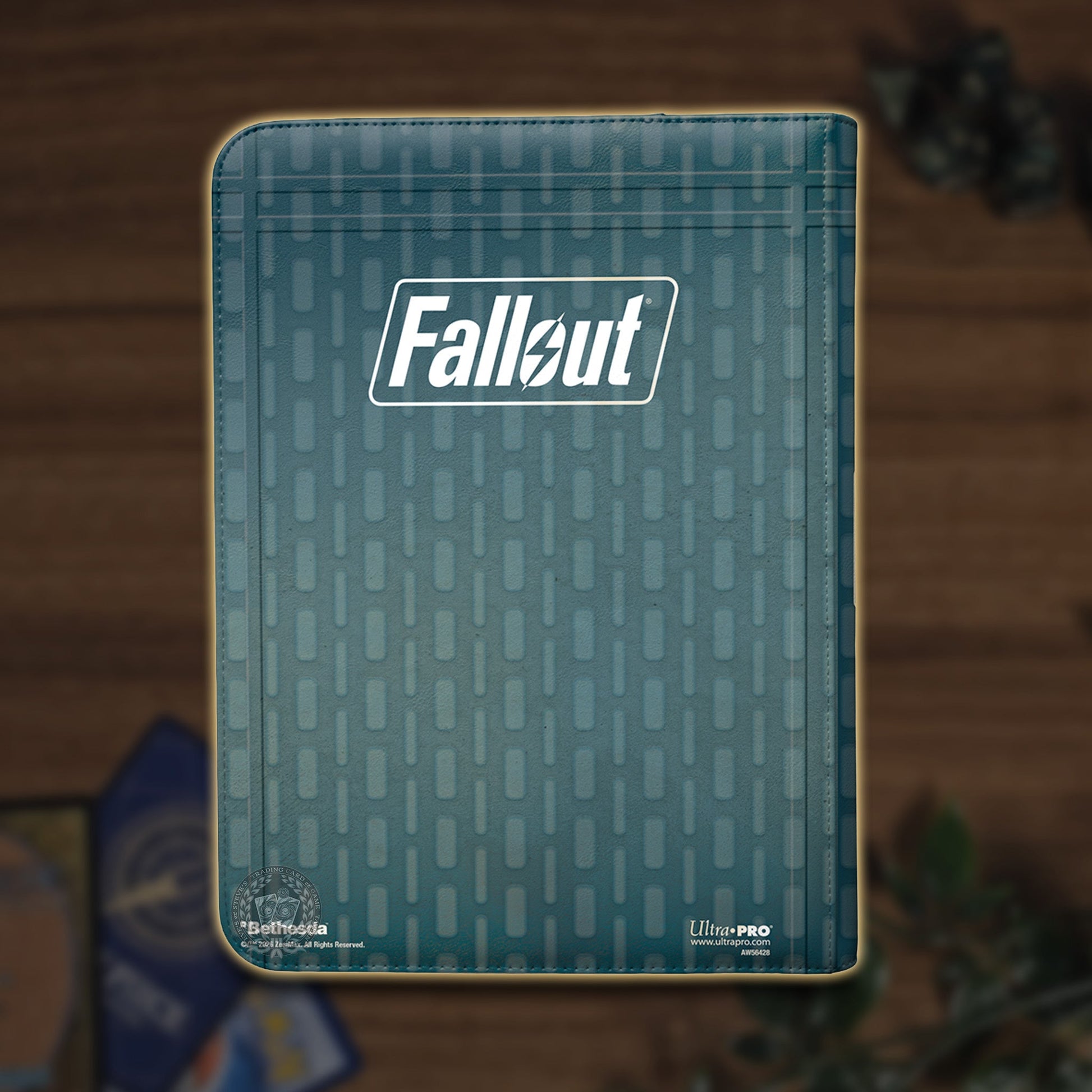Ultra PRO Fallout 9-Pocket Zippered Premium Pro-Binder Rückseite