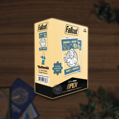 Ultra PRO Fallout - Vault Boy - Surface Never! - Vault Forever! - APEX DECK PROTECTOR® Sleeves 100 Stück