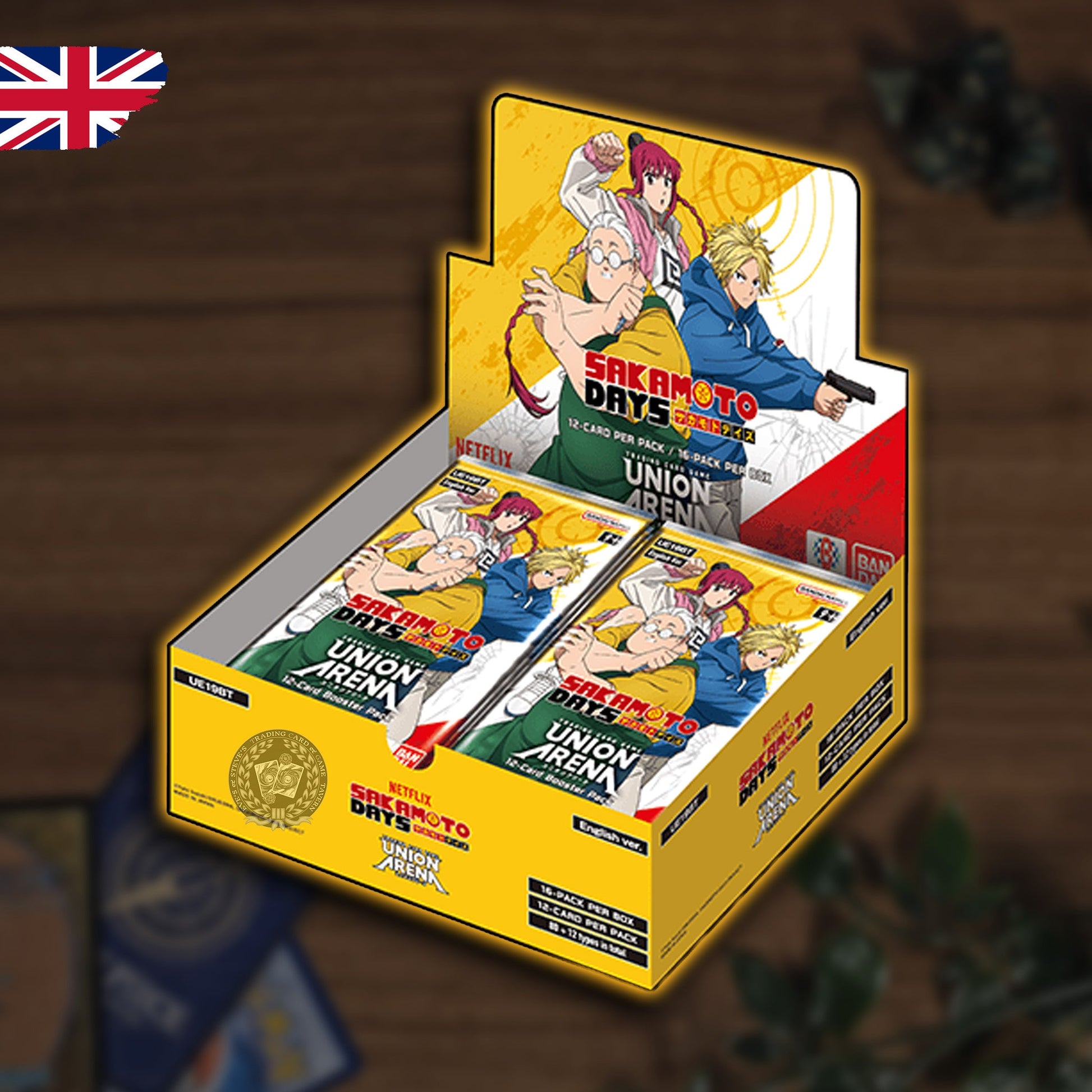 Union Arena TCG - Sakamoto Days Booster Display Englisch