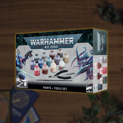 Warhammer 40.000: Farben- und Werkzeugset