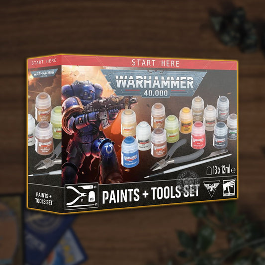 Warhammer 40,000: Paints + Tools Set