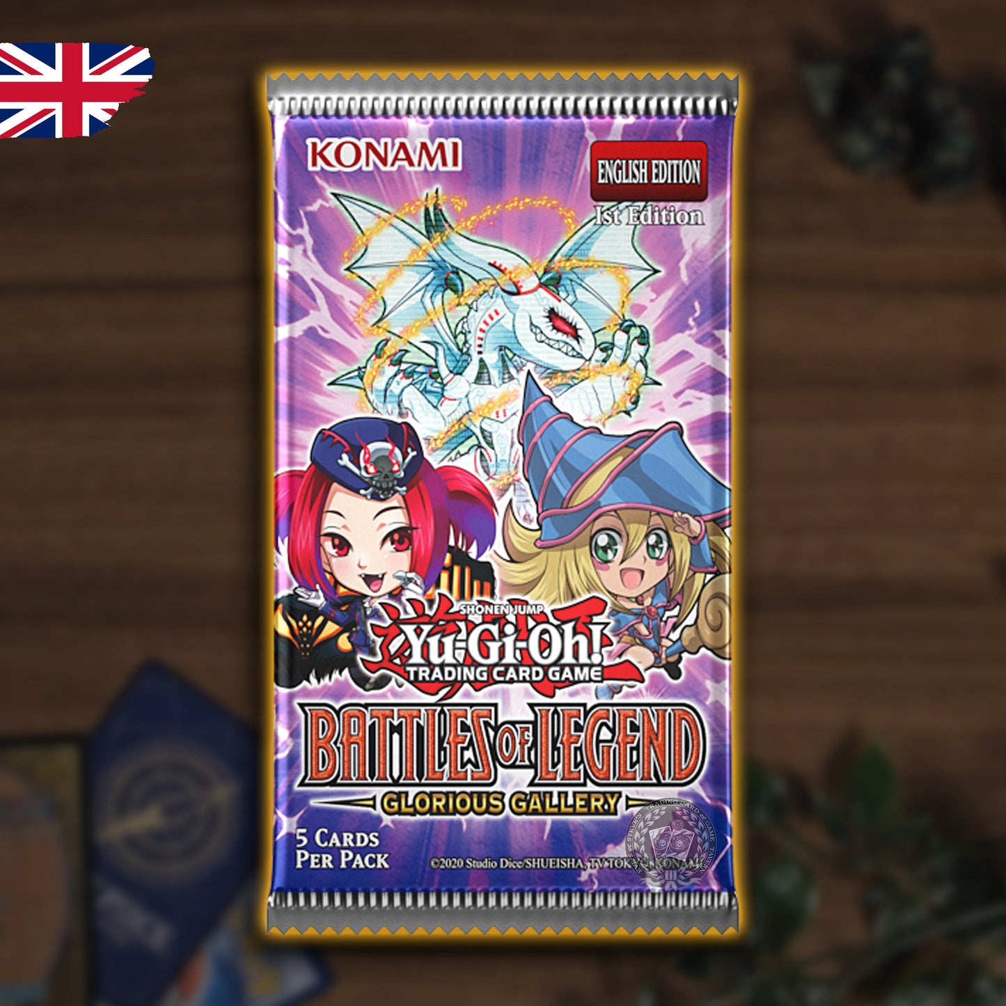 Yu-Gi-Oh! Battle of Legends - Glorious Gallery Booster Pack Englisch