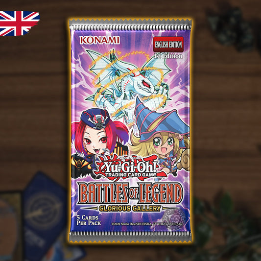 Yu-Gi-Oh! Battle of Legends - Glorious Gallery Booster Pack Englisch