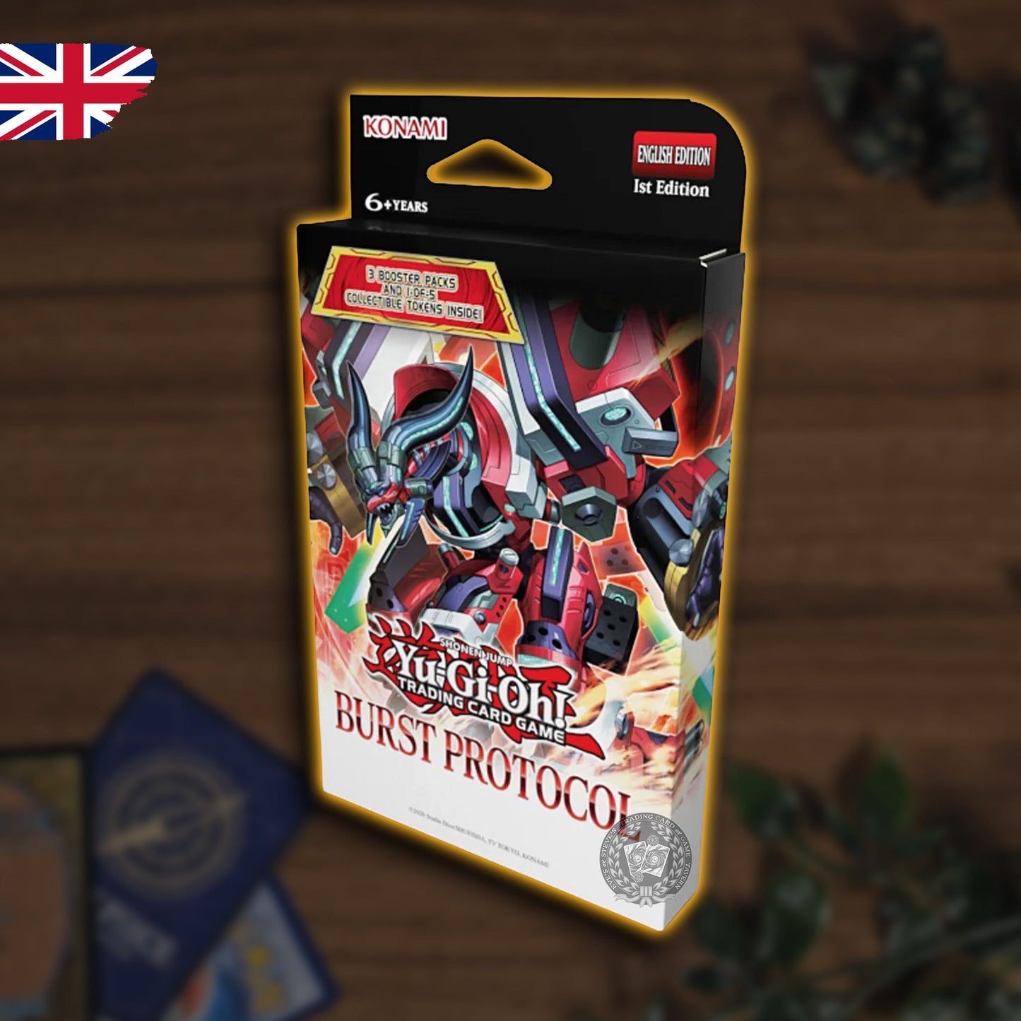 Yu-Gi-Oh! Burst Protocol Tuckbox Englisch