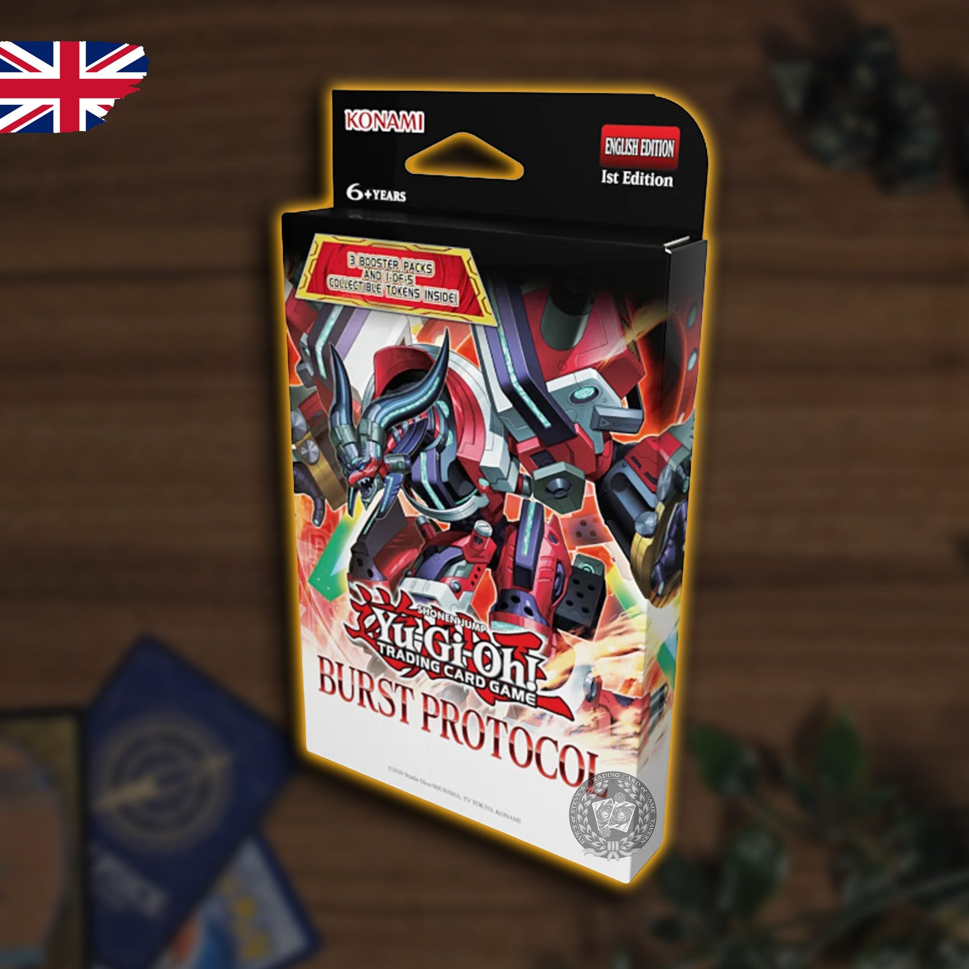 Yu-Gi-Oh! Burst Protocol Tuckbox Englisch