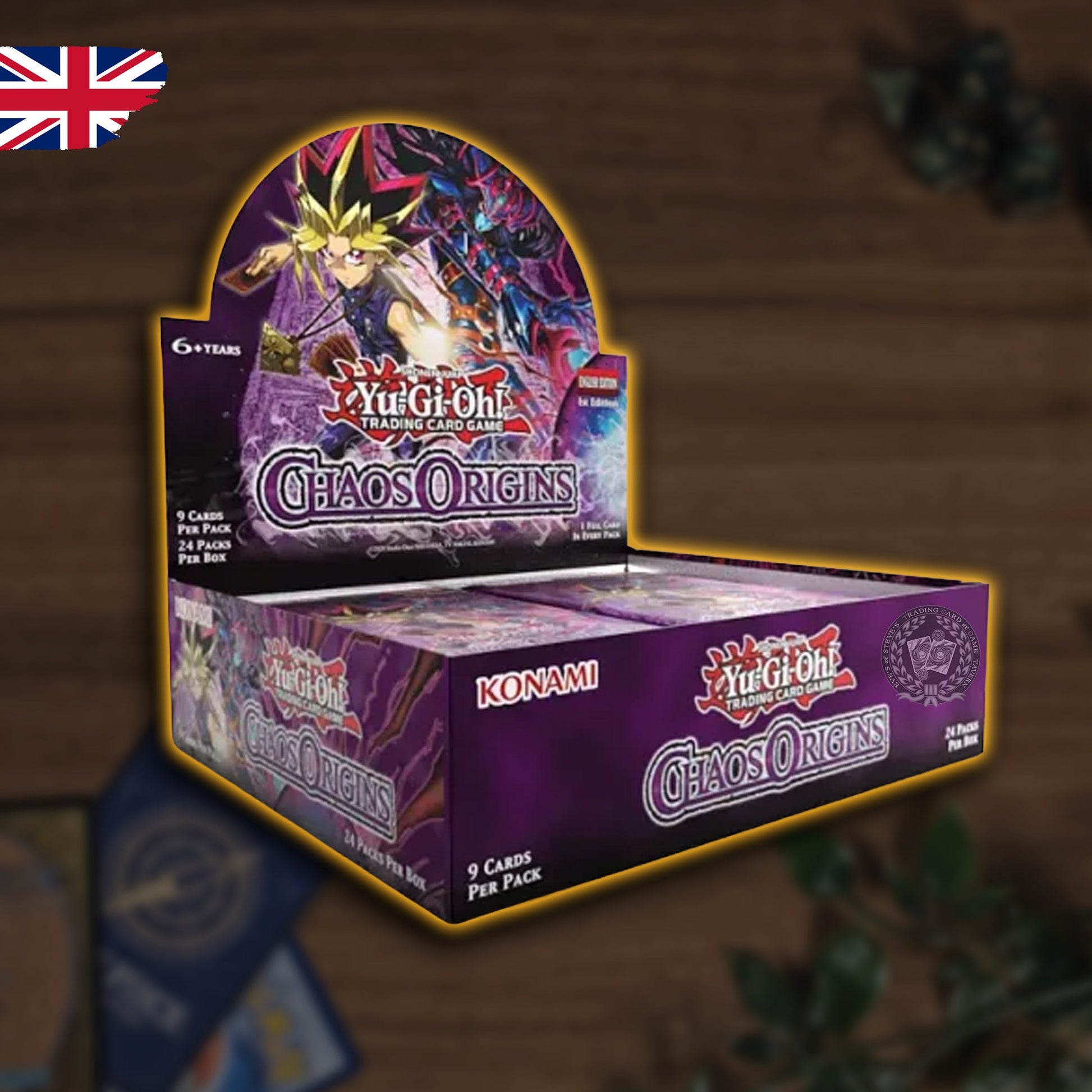 Yu-Gi-Oh! Chaos Origins Booster Display Englisch